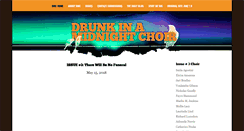 Desktop Screenshot of drunkinamidnightchoir.com