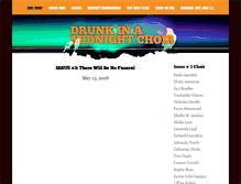 Tablet Screenshot of drunkinamidnightchoir.com